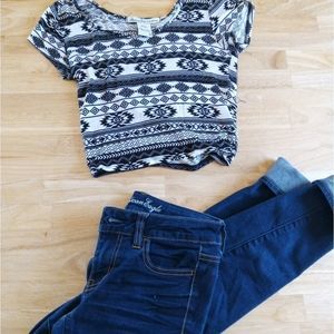 *331 American Rag Crop Top